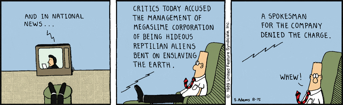 Dilbert Cartoon